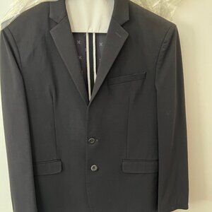 Express Men's - Slim Black Performance Suit Jacket - Size: Slim 40S / 40C